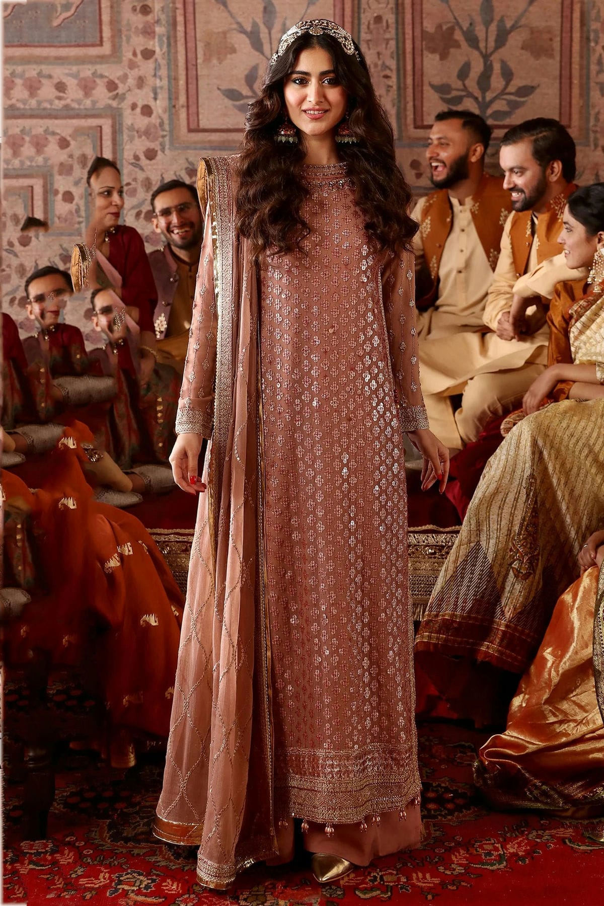 Light Brown Georgette Pakistani Suit – vastradi.com