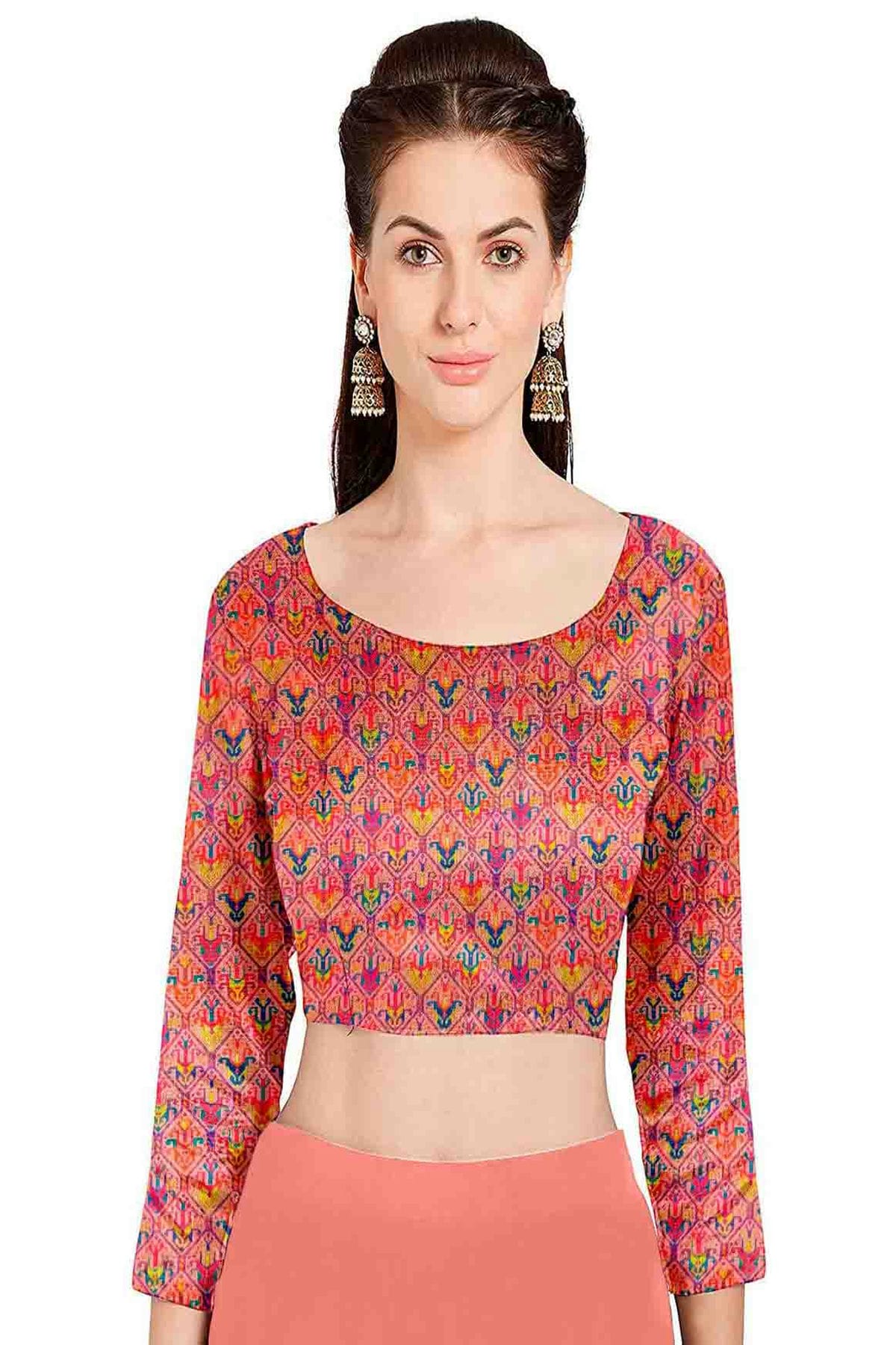 Pink Colour Chiffon Digital Foil Printed Designer Saree VSSD1113615