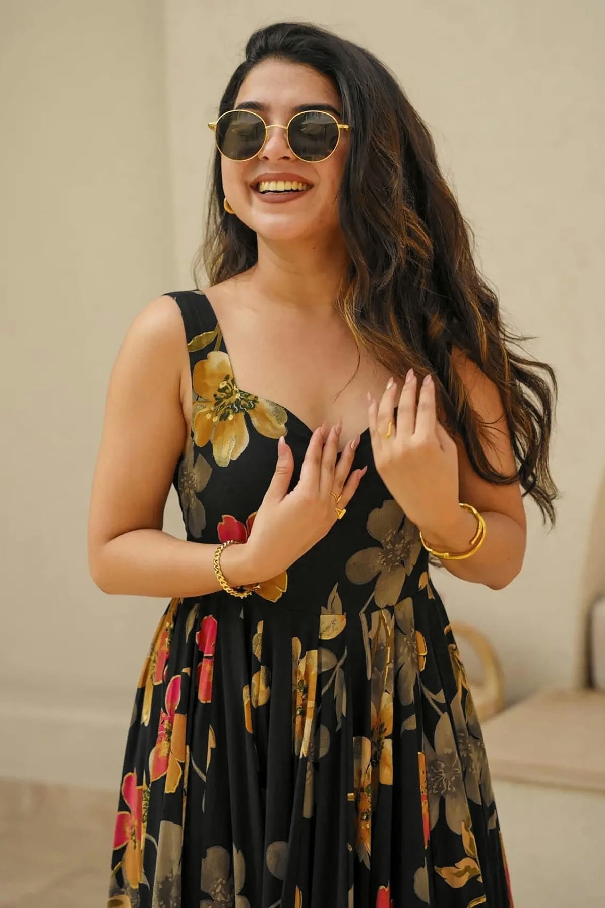 Rayon Readymade Long Gown VSGW1110553