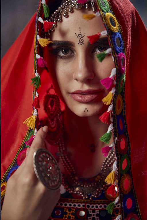 Black Colour Art Silk Navratri Lehenga Choli VSLC1240069