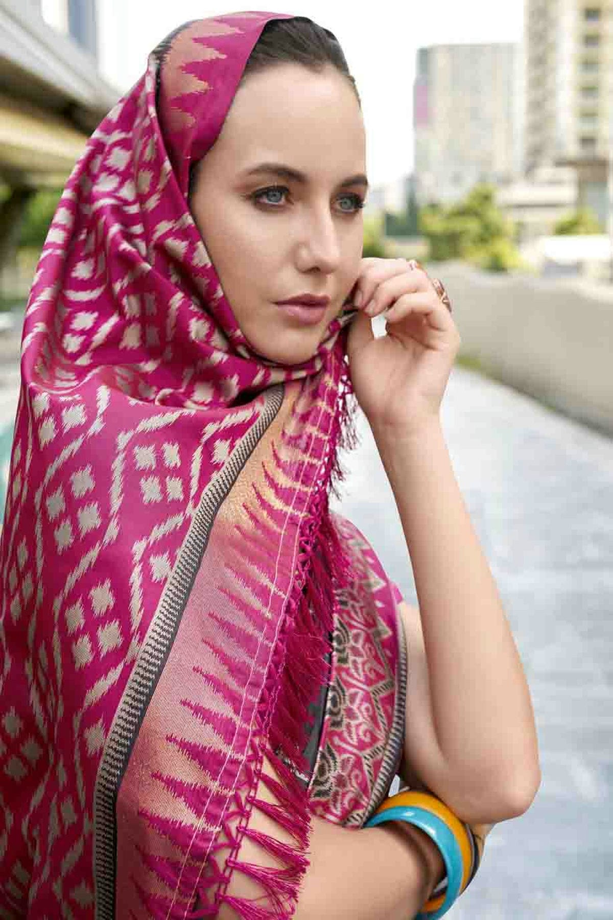 Black Colour Soft Silk Printed Traditional Sarees VSSD1113720