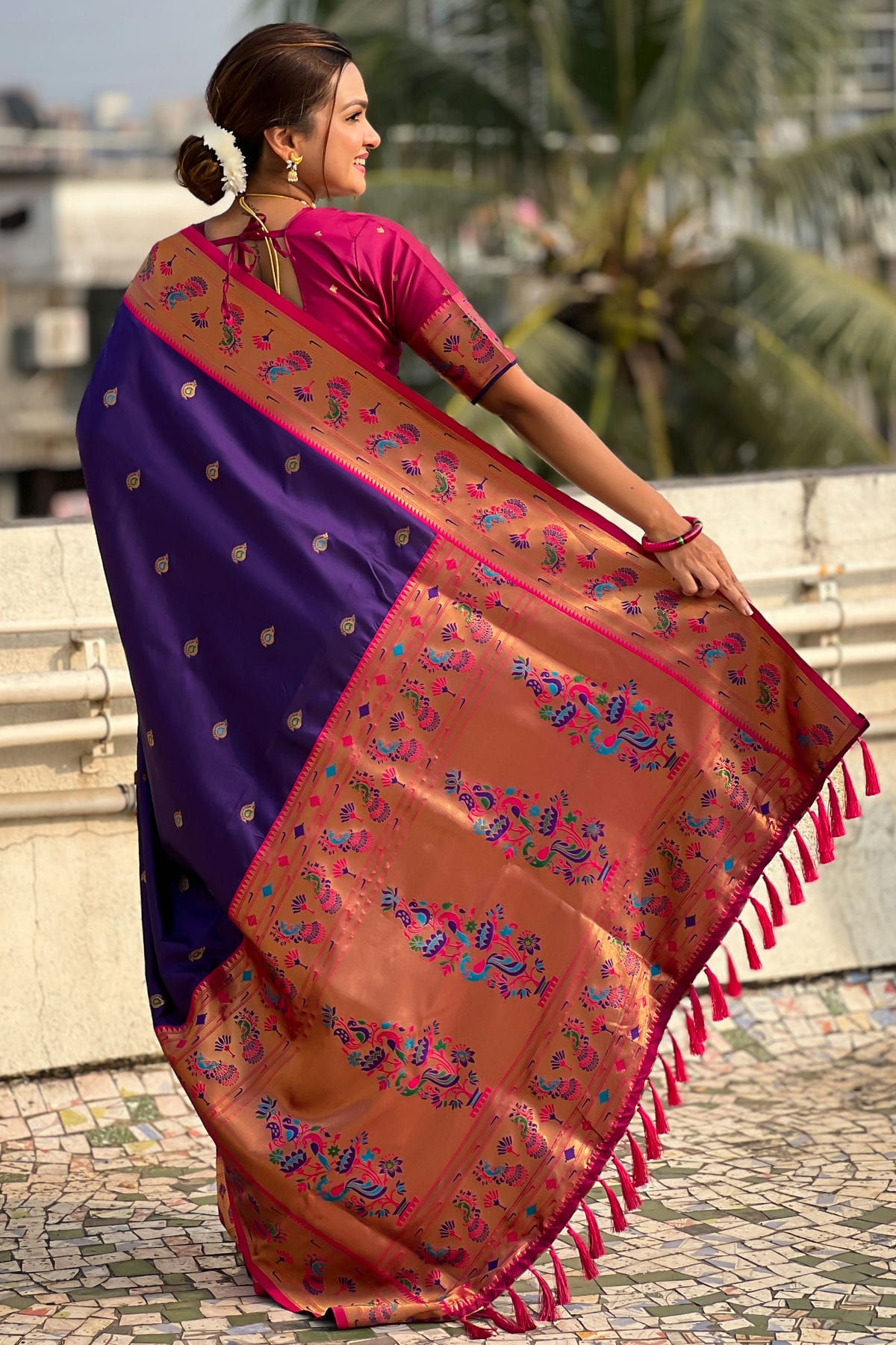 Blue Colour Soft Silk Traditional Saree VSSD1111773