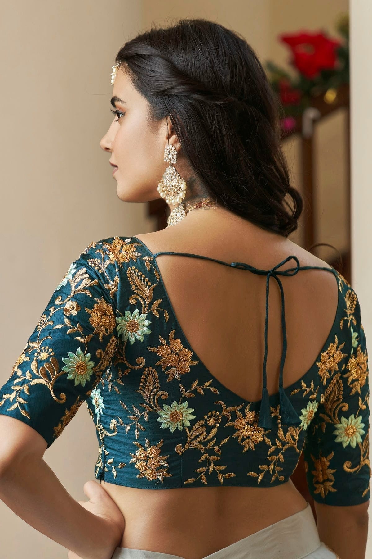 Butterfly Net Designer Lehenga CholiIn Sky Blue  NCLC12710140