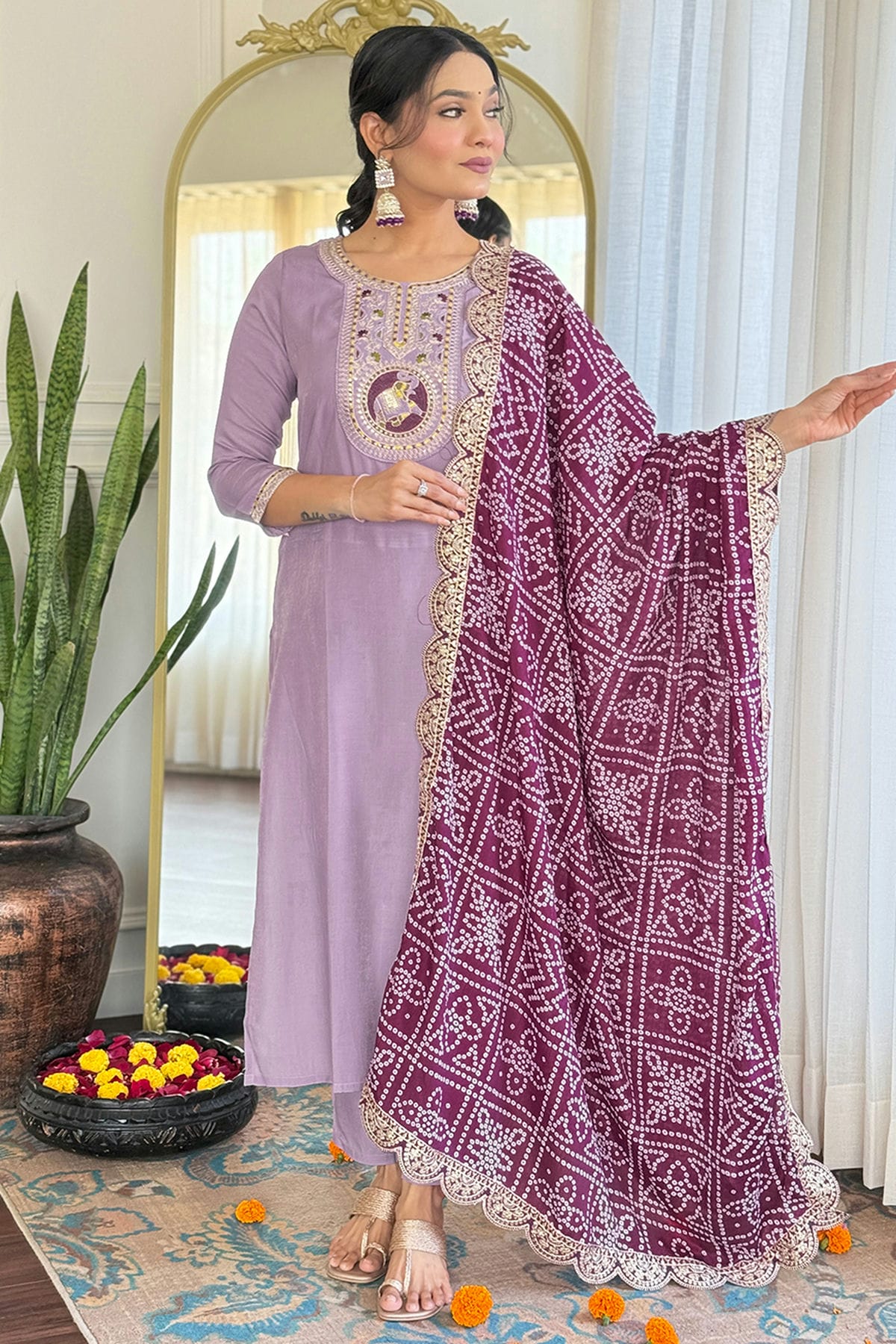 Lavender-Colour-Embroidery-Viscose-Stitched-Suit-VSSS1112450