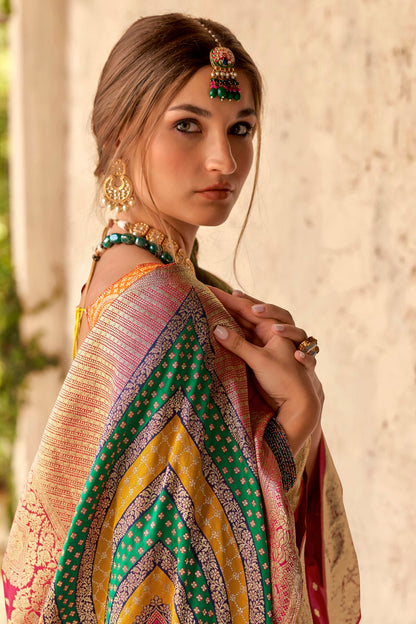 Pink Colour Soft Silk Traditional Saree VSSD1290160