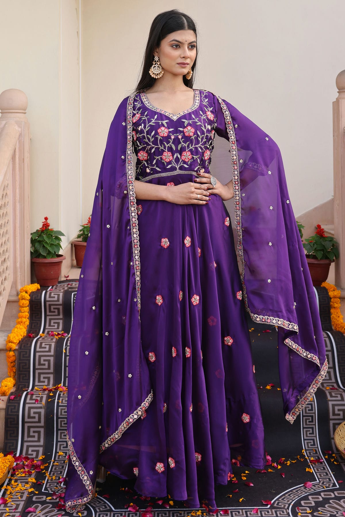Purple-Colour-Semi-Stitched-Rangoli-Silk-Anarkali-Suit-VSSM1170041